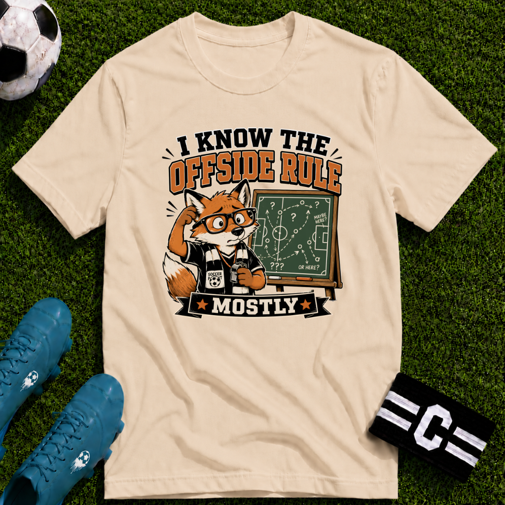 Funny Fox - I Know The Offside Rule T-Shirt