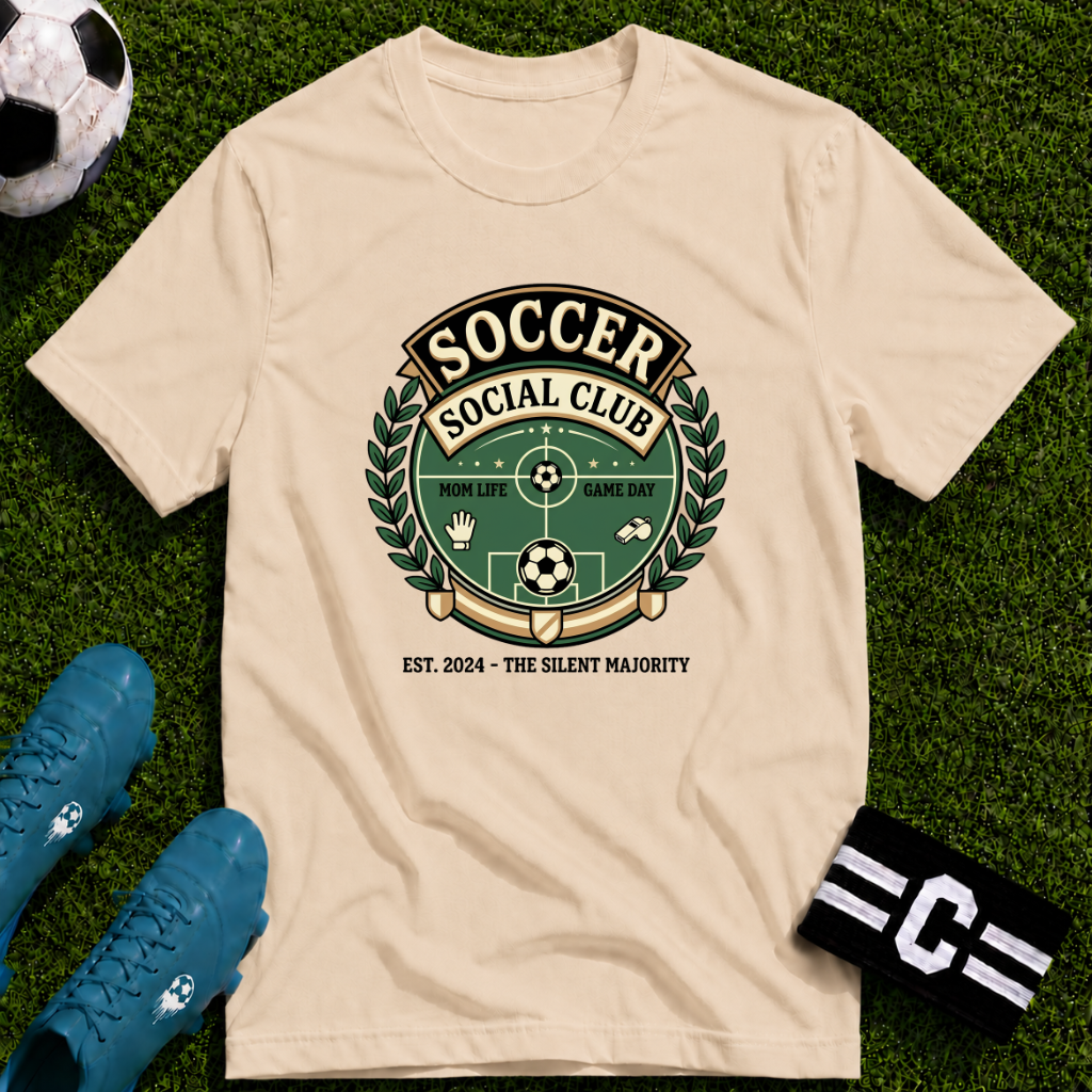 Soccer Parent Social Club T-Shirt