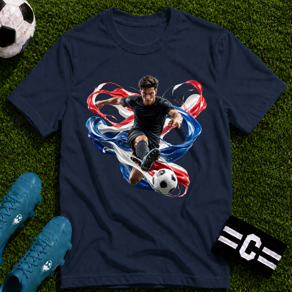Hyper-realistic 3D Soccer Pride T-Shirt