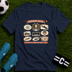 Independence Day - Retro Collage Grid World Cup T-Shirt