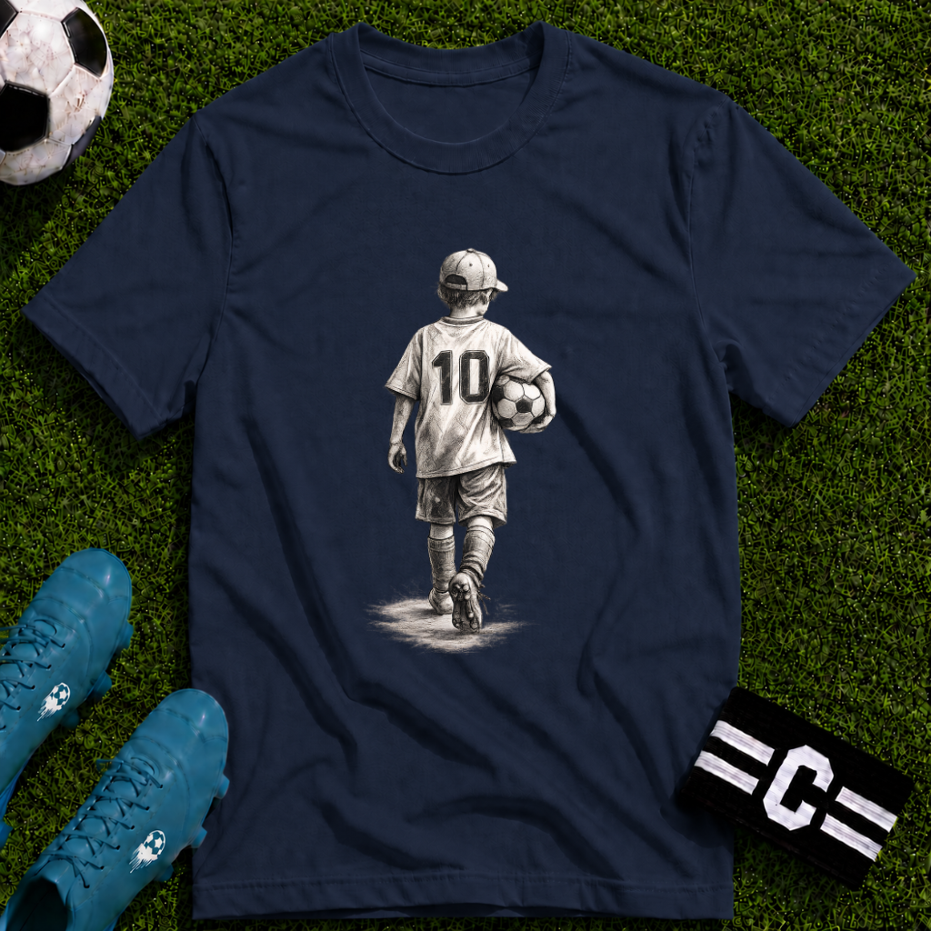 The Dream Begins Soccer T-Shirt