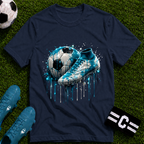 Soccer Boot Drip Graphic T-Shirt