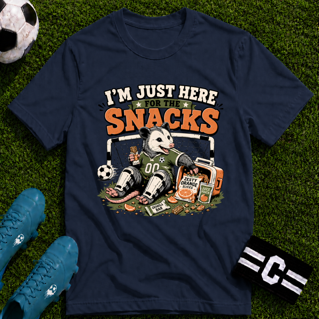 Racoon - I'm Just Here For The Snacks T-Shirt