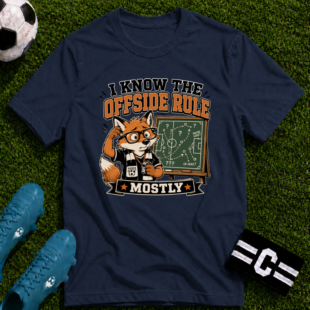 Funny Fox - I Know The Offside Rule T-Shirt