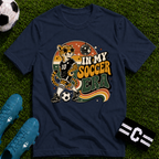 Retro Cheetah - In My Soccer Era T-Shirt