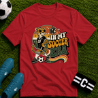 Retro Cheetah - In My Soccer Era T-Shirt