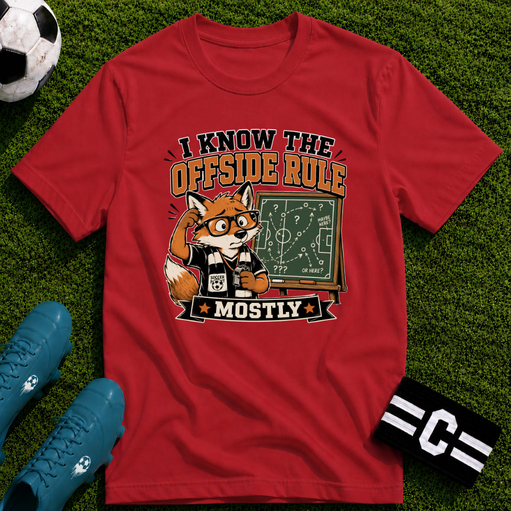 Funny Fox - I Know The Offside Rule T-Shirt