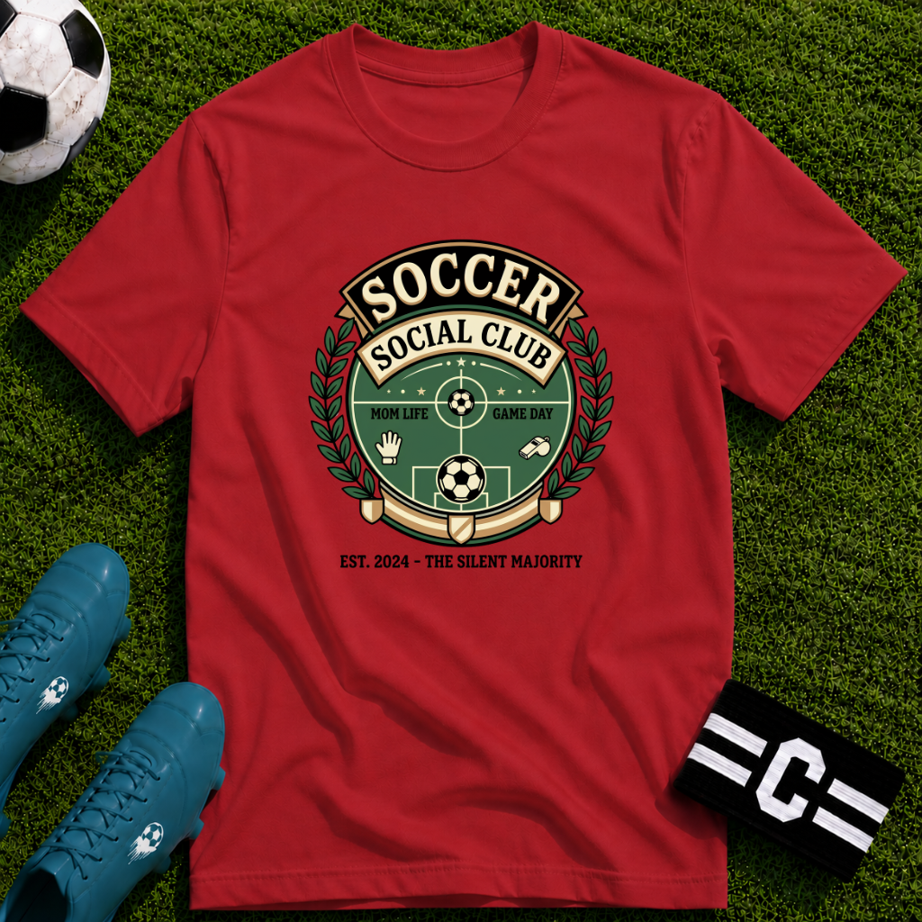 Soccer Parent Social Club T-Shirt