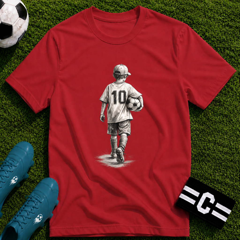 The Dream Begins Soccer T-Shirt