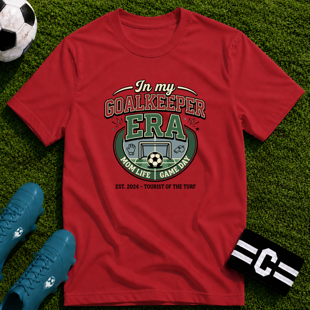 Soccer Mom - In My Goalkeeper Era Soccer T-Shirt