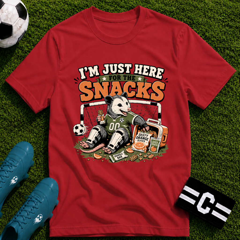 Racoon - I'm Just Here For The Snacks T-Shirt