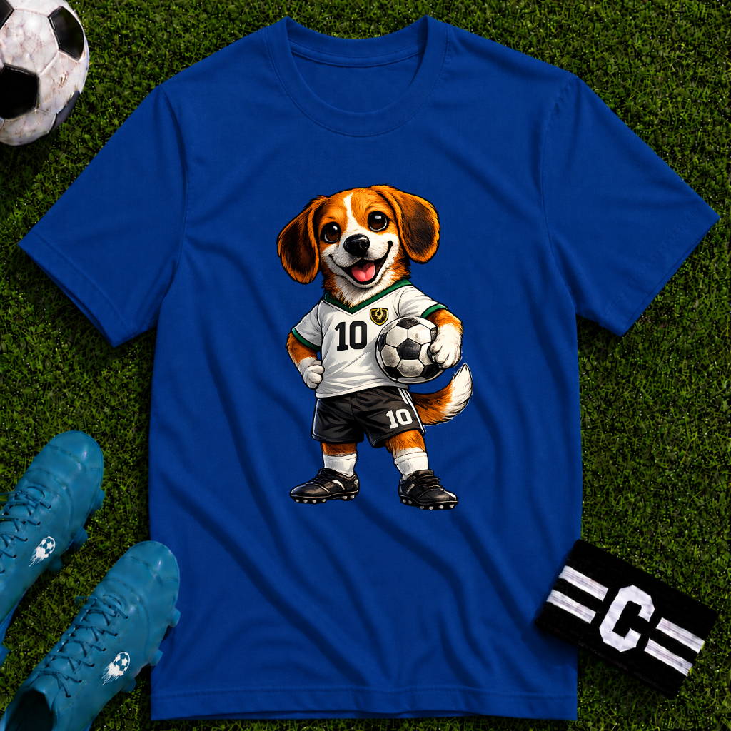 Beagle Soccer Player T-Shirt