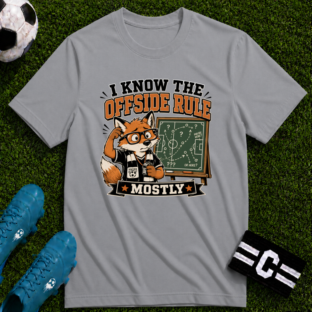 Funny Fox - I Know The Offside Rule T-Shirt