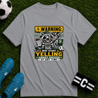 Racoon - Warning May Start Yelling About Soccer T-Shirt
