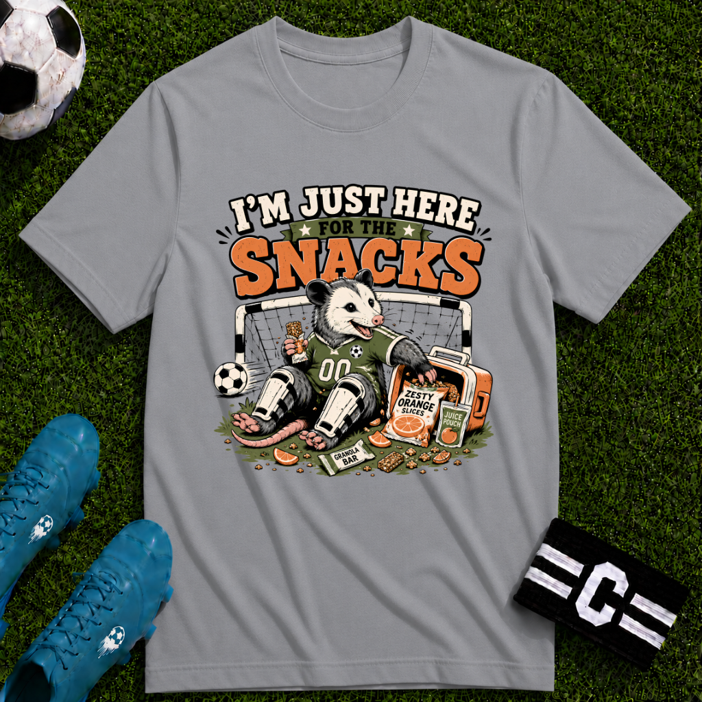 Racoon - I'm Just Here For The Snacks T-Shirt