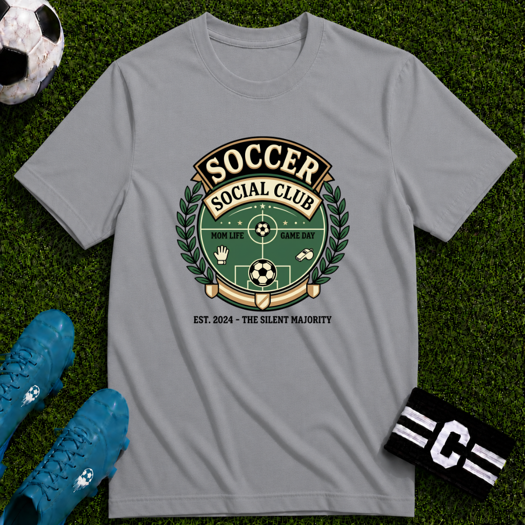 Soccer Parent Social Club T-Shirt