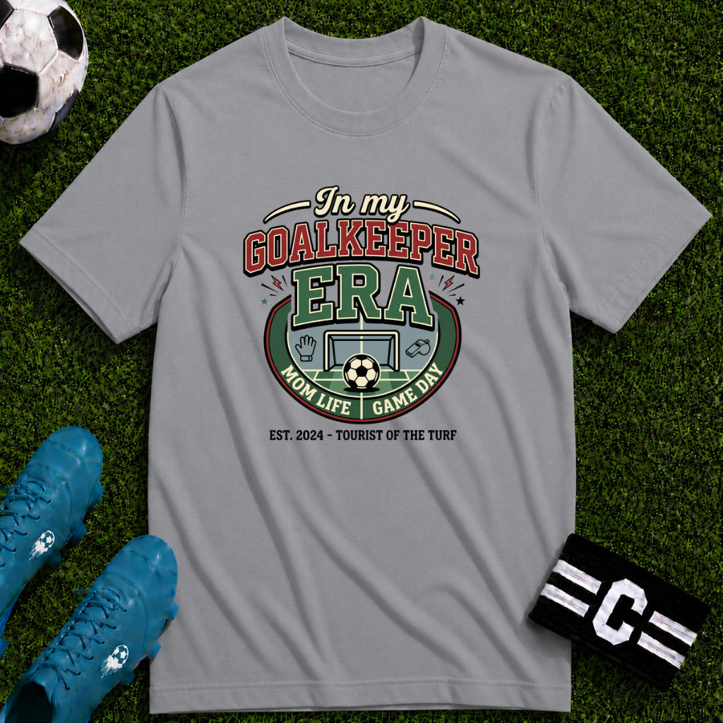Soccer Mom - In My Goalkeeper Era Soccer T-Shirt