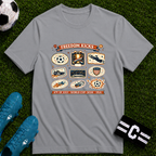 Independence Day - Retro Collage Grid World Cup T-Shirt