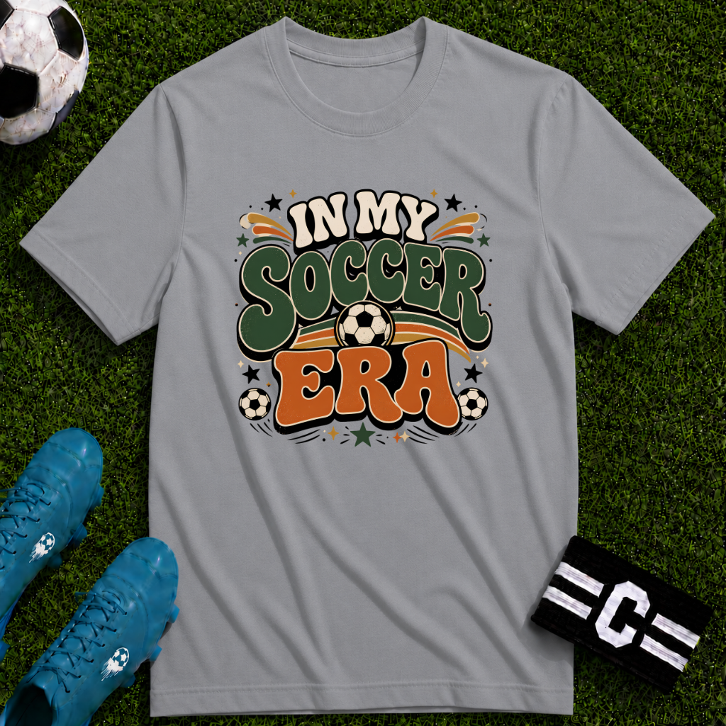 Retro Groovy - In My Soccer Era T-Shirt