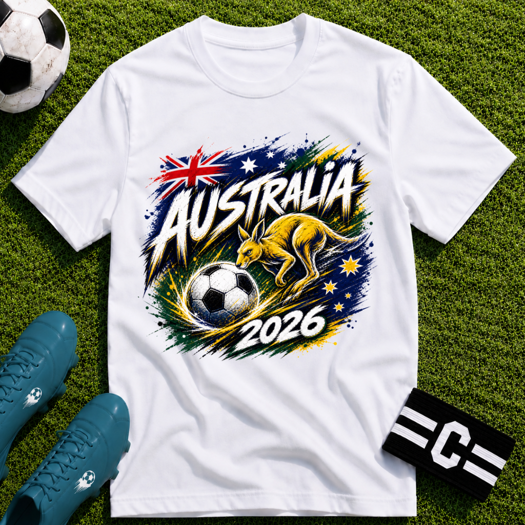 Australia 2026 World Cup Graphic T-Shirt