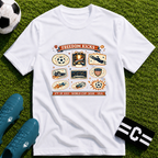 Independence Day - Retro Collage Grid World Cup T-Shirt