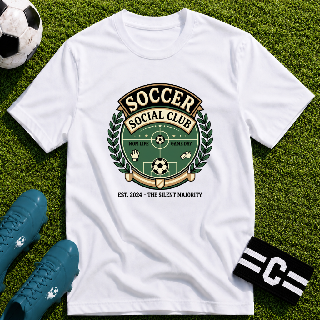 Soccer Parent Social Club T-Shirt
