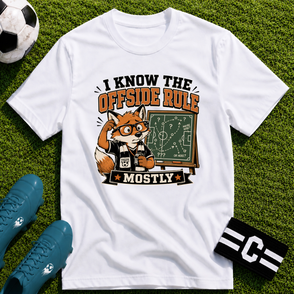Funny Fox - I Know The Offside Rule T-Shirt