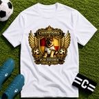 German Shepherd Champions Play Tougher Soccer T-Shirt