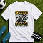 Racoon - Warning May Start Yelling About Soccer T-Shirt