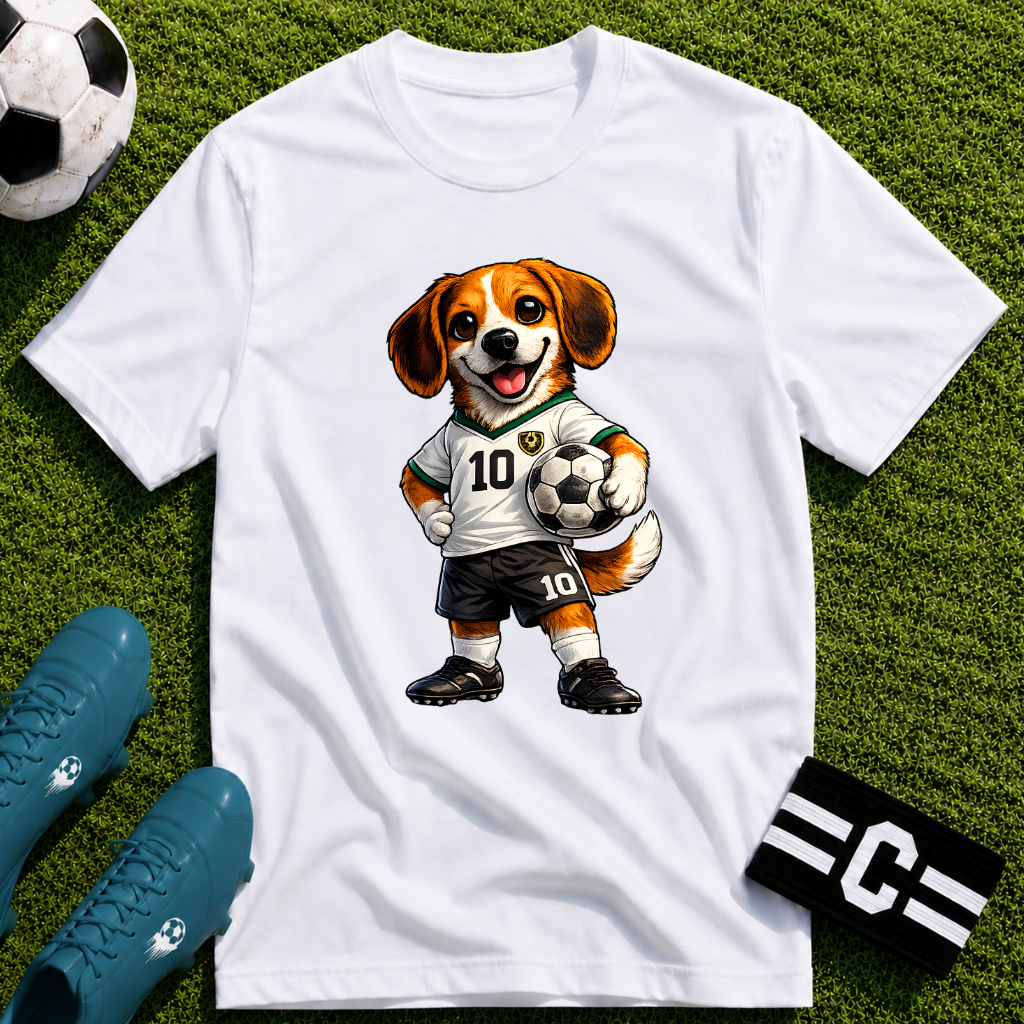 Beagle Soccer Player T-Shirt