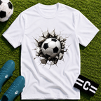 3D Football Breakthrough T-Shirt