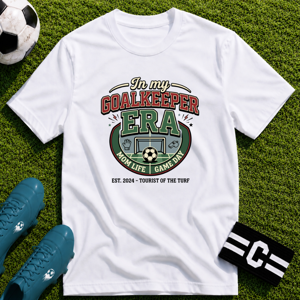 Soccer Mom - In My Goalkeeper Era Soccer T-Shirt