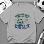 ADHD Player Started Strong T-Shirt - soccer fan t-shirt | GoalRush Studio