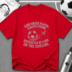 ADHD Player Started Strong T-Shirt - soccer fan t-shirt | GoalRush Studio