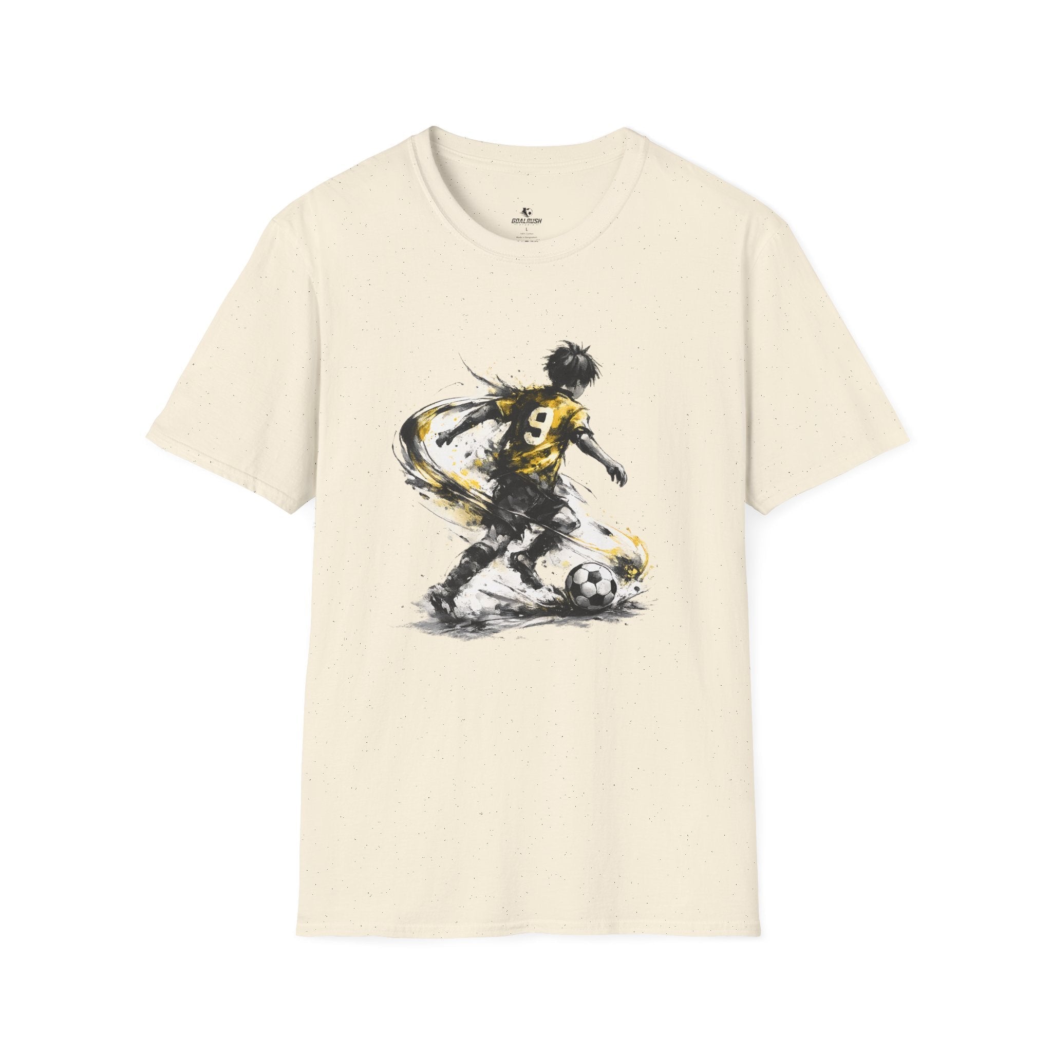 Anime Football Striker T-Shirt - soccer fan t-shirt | GoalRush Studio