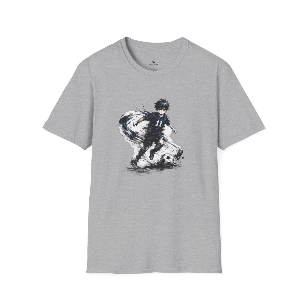 Anime Soccer Winger Graphic T-Shirt - soccer fan t-shirt | GoalRush Studio