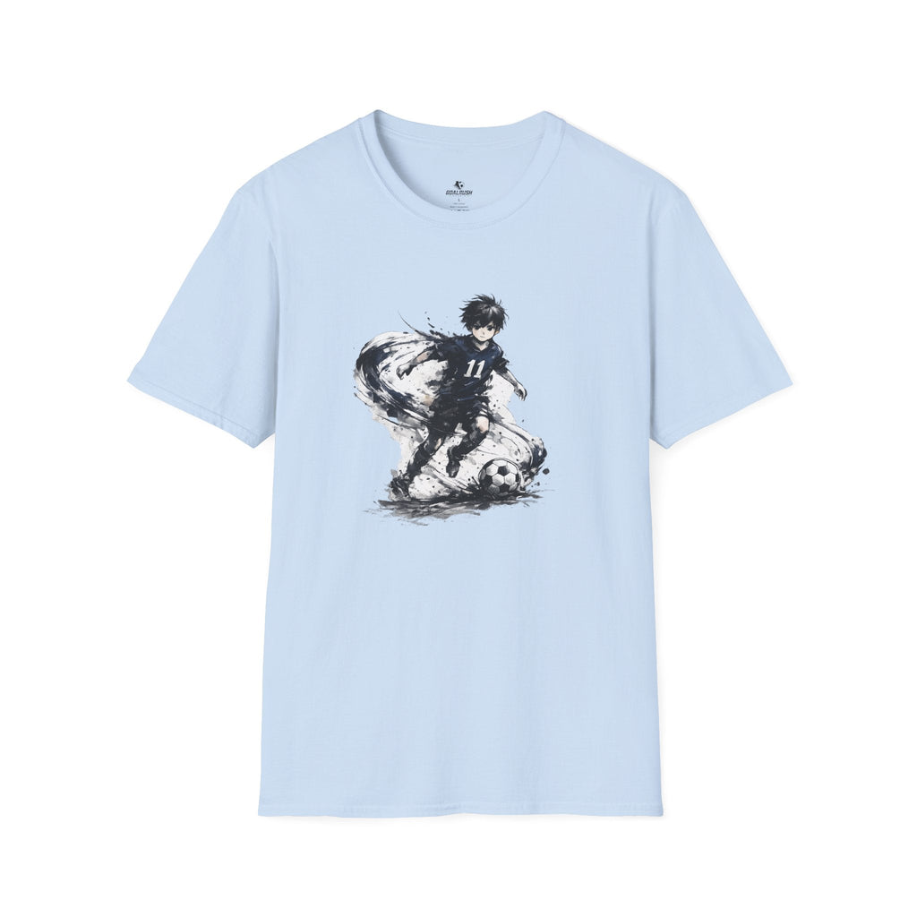 Anime Soccer Winger Graphic T-Shirt - soccer fan t-shirt | GoalRush Studio