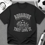 AQUARIUS - Plays Their Own System T-Shirt - soccer fan t-shirt | GoalRush Studio