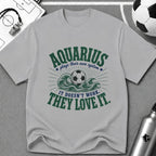AQUARIUS - Plays Their Own System T-Shirt - soccer fan t-shirt | GoalRush Studio