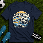 Argentina 2026 World Cup Retro T-Shirt - soccer fan t-shirt | GoalRush Studio