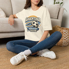 Argentina 2026 World Cup Retro T-Shirt - soccer fan t-shirt | GoalRush Studio
