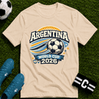 Argentina 2026 World Cup Retro T-Shirt - soccer fan t-shirt | GoalRush Studio