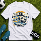Argentina 2026 World Cup Retro T-Shirt - soccer fan t-shirt | GoalRush Studio