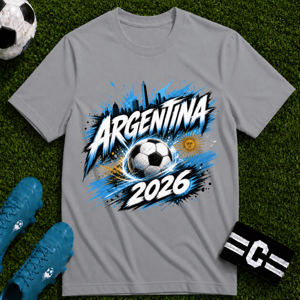 Argentina Graphic T-Shirt - soccer fan t-shirt | GoalRush Studio
