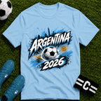 Argentina Graphic T-Shirt - soccer fan t-shirt | GoalRush Studio