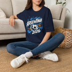 Argentina World Cup Graphic T‑Shirt - soccer fan t-shirt | GoalRush Studio
