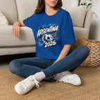 Argentina World Cup Graphic T‑Shirt - soccer fan t-shirt | GoalRush Studio