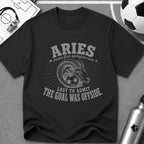 ARIES - Presses First Apologises Never T-Shirt - soccer fan t-shirt | GoalRush Studio