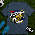 Australia 2026 World Cup Graphic T‑Shirt - soccer fan t-shirt | GoalRush Studio