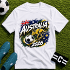 Australia 2026 World Cup Graphic T‑Shirt - soccer fan t-shirt | GoalRush Studio